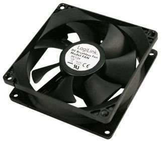Logilink | FAN103 | Juodas | Case fan