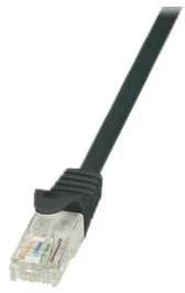 LOGILINK CP2033U LOGILINK - Patchcord Cat.6 U/UTP EconLine 1,00 m juoda