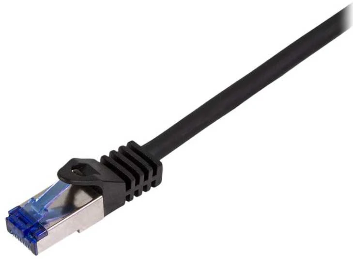 LogiLink kat.6a S/FTP 0.50m juoda