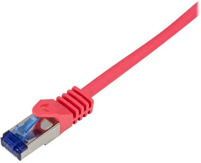 LogiLink Logilink Patchkabel Ultraflex, Cat.6A, S/FTP, raudona, 0,5 m
