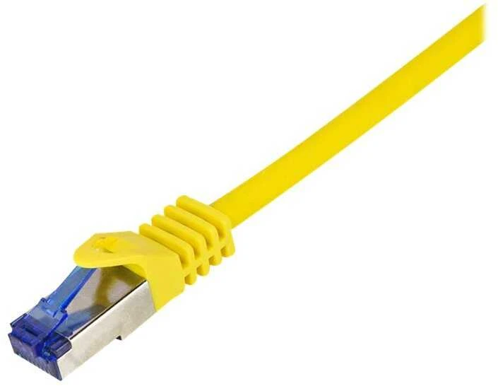 LogiLink Logilink Patchkabel Ultraflex, Cat.6A, S/FTP, gelb, 1 m