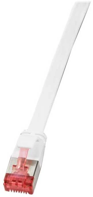LogiLink RJ-45/RJ-45, kat.6, U/FTP, balta, 1m (CF2031S)