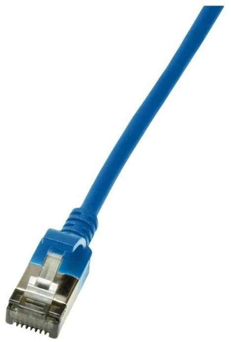 2direct LogiLink Slim U/FTP - 1 m - Cat6a - U/FTP (STP) - RJ-45 - RJ-45 - Mėlyna