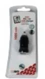 Įkroviklis 2GO 2GO USB KFZ-Ladegerät 24V 1000mA USB-A juodas