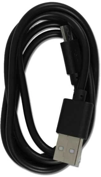 Kabelis USB 2GO USB-A - microUSB 1 m Juodas (795201)