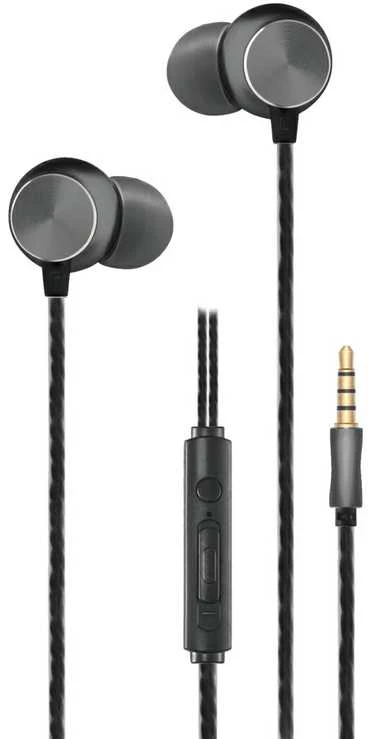 2GO In-Ear Stereo Ausinės "Deluxe" - juodos spalvos