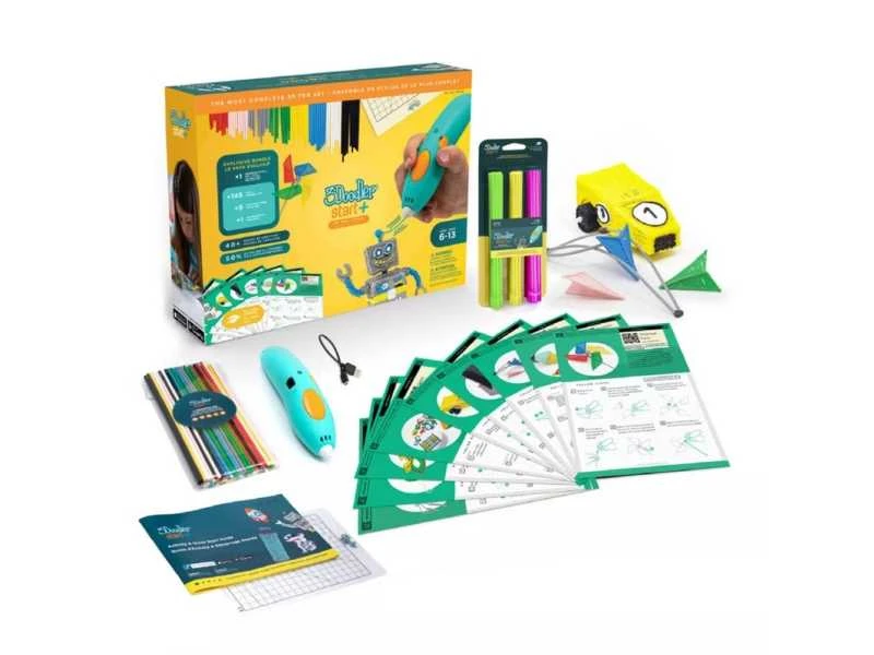 3Doodler Start Plus Costc išplėstinis rinkinys 3D rašiklis 0,77 mm Turquoise
