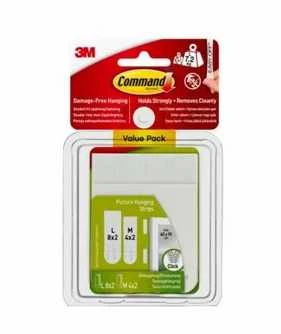 3M 7100235862, Tvirtinimo juosta, Baltas, Vidaus reikmėms, Putplastis, 7,2kg