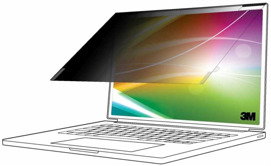 Filtras 3M Bright Screen Privatumo filtras