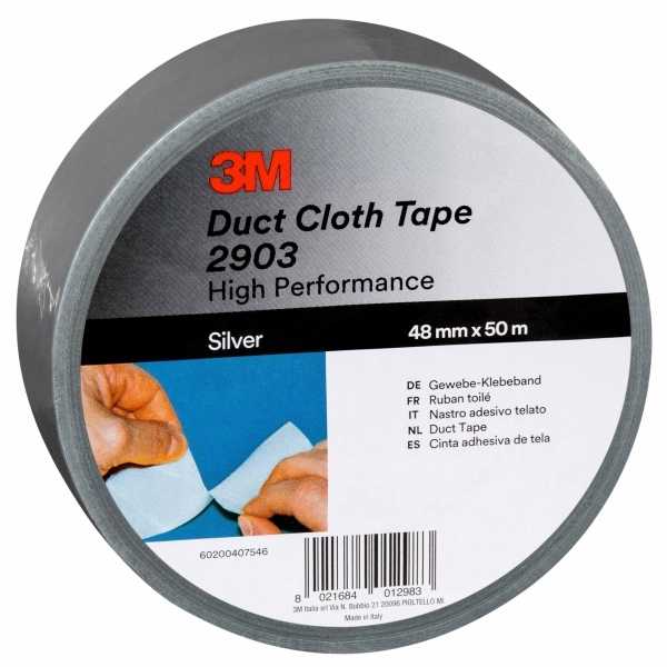 3M 2903 Lipni juosta, 50 m x 48 mm, sidabrinė