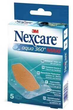 "Nexcare Aqua Clear Maxi Waterpoof" 5 vienetai