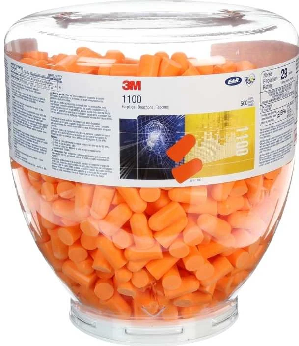 3M 1100B ausų kištukų indas 500 vnt