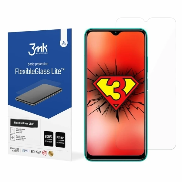 3MK FlexibleGlass Lite Xiaomi Redmi 9T hibridinis stiklas Lite