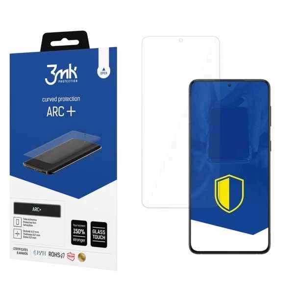 3MK ekrano apsauga, apsauginė folija, Samsung, Galaxy S21 Ultra 5G, ARC +, skaidri