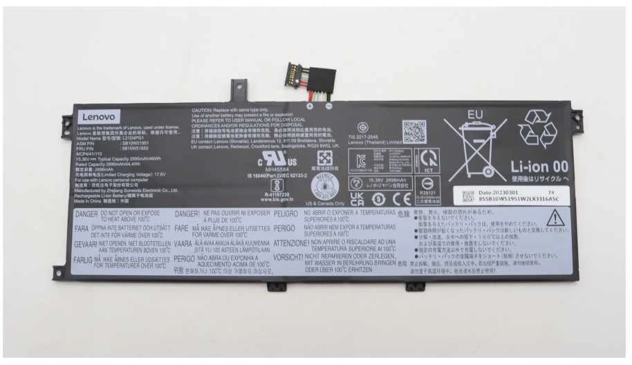 Lenovo BATTERY vidinis, 4c, 46Wh,