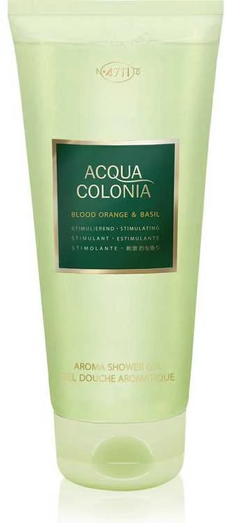 4711 Stim Blood Oranžinis y Basil Gel, 200 ml