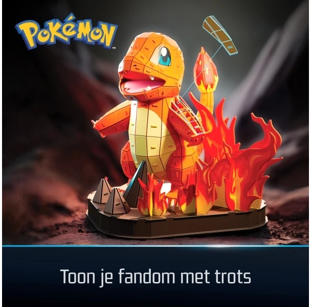 Spin Master 4D statyti SALAMECHE Pokemon