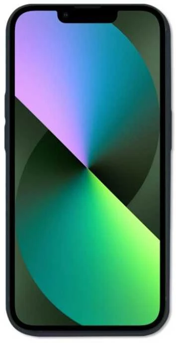 Dėklas 4smarts skystas silicis. C Cupertino iPhone 14, juodas