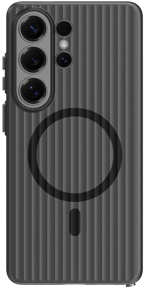 4smarts Aero, Dėklas, Samsung, Galaxy S26 Ultra, 17,5 cm (6,9"), Permatomas, Juodas