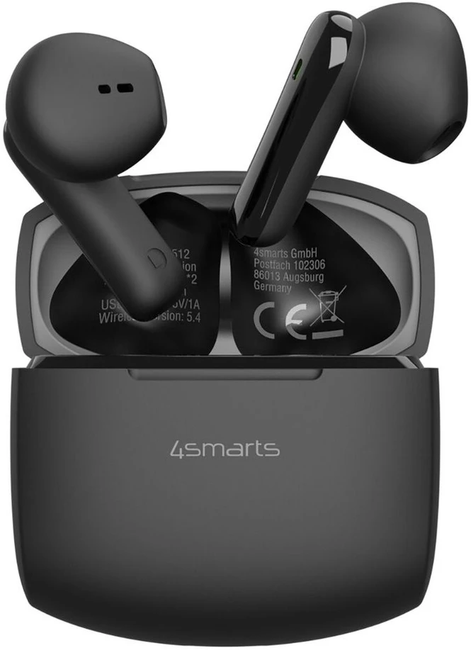 Ausinės 4smarts SkyBuds Air juoda (541722)