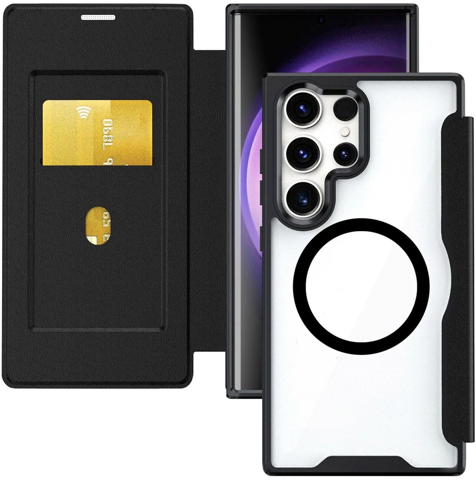 4smarts Urban Pro, atverčiamas dėklas, Samsung, Galaxy S26 Ultra, 17,5 cm (6,9"), juodas