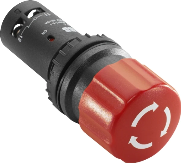 ABB CE3T-10R-02-SAUGUS MYGTUKAS 2NC RAUDONAS