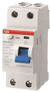 ABB SUNKIOS SROVĖS IŠJUNGIKLIS F202 A-25