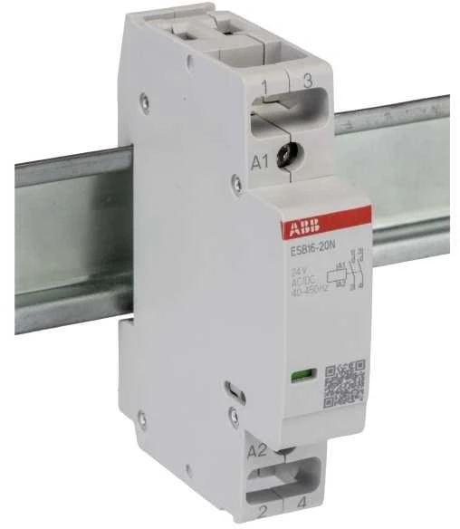 ABB ESB16-20N-01 Installationsschütz 16A 24V AC/DC