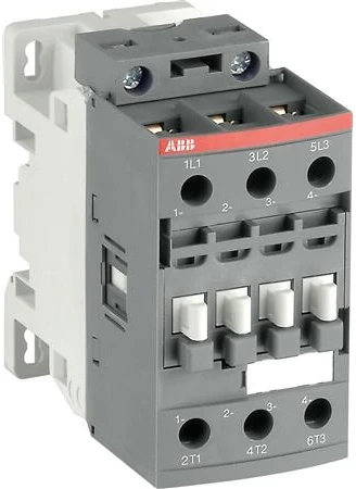 ABB Kontaktorius 11kW, 400V AC, 26A prie AC33 apkrovos, valdymo įtampa 100-250V AC 50/60Hz/100-250V DC