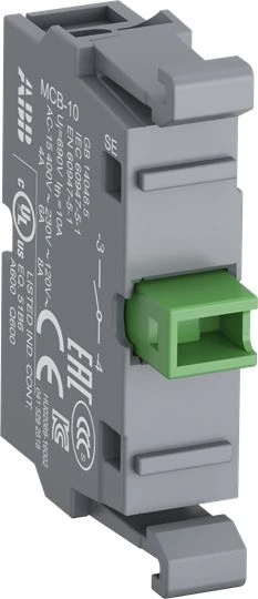 ABB MCB-10, Pilka, MP1 MP2 MP3 MP4 MPD1 MPD2 MPD3 MPD4 MPD5 MPD11 MPD12 MPD13 MPD14 MPD15 MPD16 MPM1 MPM2 KP6 MPET3..., IP20, 10 mm, 28 mm, 44 mm