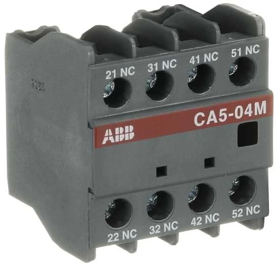 ABB pagalbinis kontaktas CA4-10 1NO 1SBN010110R1010