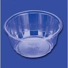 Abena Vienkartinė dubenėlis Bowl Diamond 1428 ml Ø188x87 mm RPET skaidrus, 300 vnt./kartoninėje dėžėje