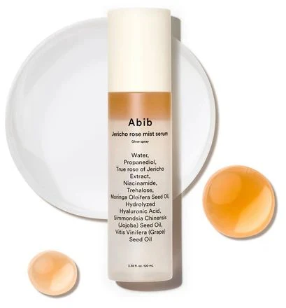 Abib Abib Jericho Rose Mist Serum Glow Purškiklis 338 Fl Oz Hydrating Essential Face
