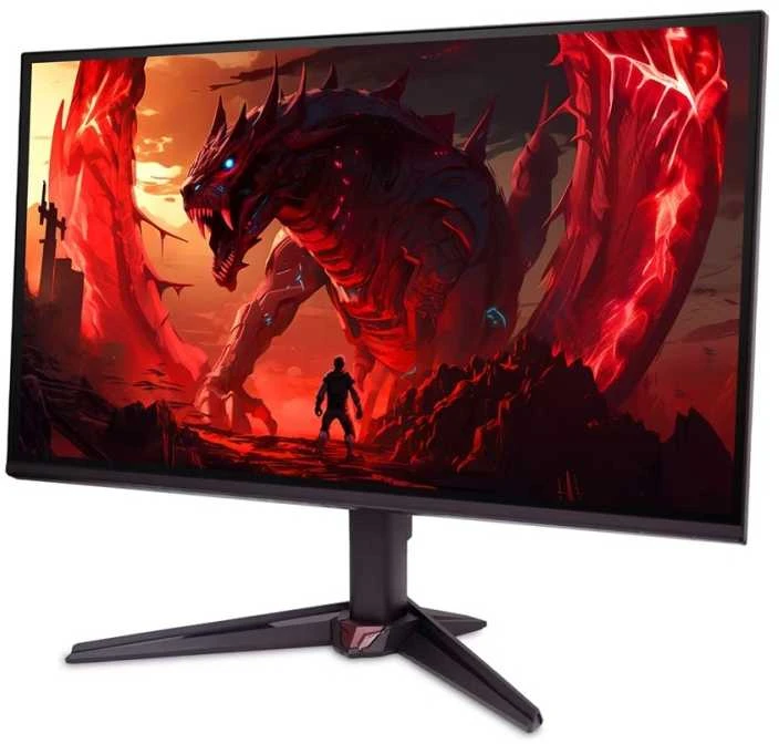 „Acer Nitro VG0“ (VG240YP6bip) 23,8 colio „Full HD“ žaidimų monitorius, 60,5 cm (23,8"), IPS, 144 Hz, 99 % sRGB, 1x HDMI, 1x DP