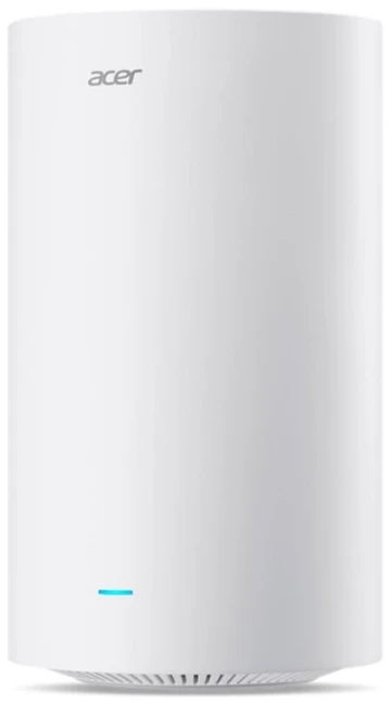 ACER maršrutizatorius „Connect Ovia T520 WiFi 7“ trijų dažnių tinklo maršrutizatorius, BE9300, 512 GB DDR3L, 128 GB NAND, 1 pakuotė, baltas