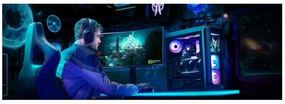 Stacionarus kompiuteris Acer PREDATOR Orion 7000 U7-265KF 32GB 2TBSSD RTX5080 16GB W11H Nešiojamasis kompiuteris
