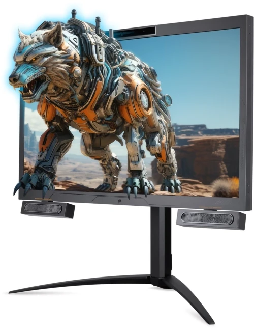 Žaidimų monitorius Acer Predator DS2 3D SpatialLabs View PSV27-2  | 68.6 cm (27") | 3D AHVA | 4K UHD (3840 x 2160) | 160 Hz | 400 cd/m² | DisplayPort, HDMI, USB type C