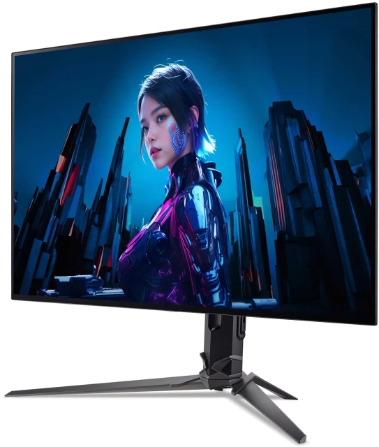 Monitorius „Acer Predator X32X5bmiiphuzx“ – 240 Hz | 4K | QD OLED | 31,5 colio | HDMI 2.1 | DP 1.4 | USB-C | HDR500