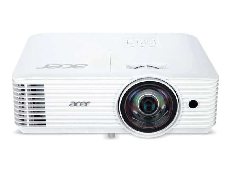 ACER projektorius S1387n, trumpo nuotolio, WXGA (1280x800), 4000 ANSI, 20 000:1, VGA, HDMI, RJ45, išvestis 1x16 W, 3,1kg, „LumiSense“,
