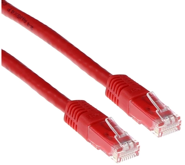 „MicroConnect Microconnect UTP502R“ tinklo kabelis raudonas 2m Cat5e U/UTP (UTP)