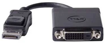 AV adapteris Dell Rodyti Prievadas - D- Sub( VGA) juodas (rodyti prievadą VGA adapteriui)
