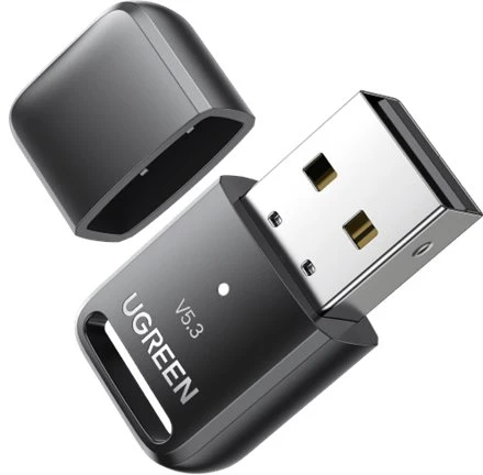 Bluetooth adapteris Ugreen CM591 Bluetooth 5.3 juodas