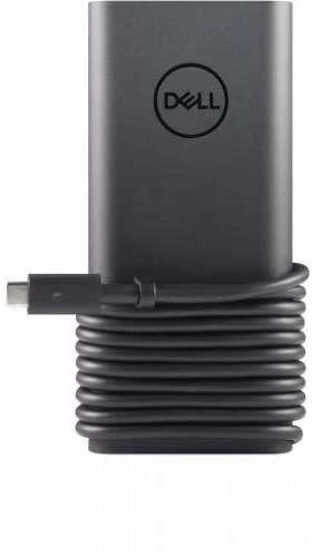 Dell 130W USB-C maitinimo adapteris su apvyniotu laidu