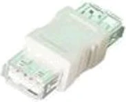 Adapteris USB PremiumCord USB-A - USB-A Baltas (kur-4)