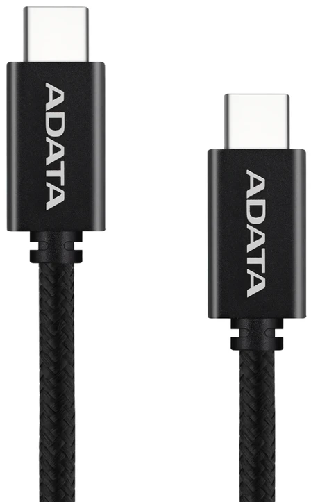 ADATA Kabelis usb-c do usb-c 2.0/100w 200cm juoda