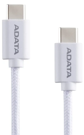 ADATA Kabelis usb-c do usb-c 2.0/100w 200cm balta