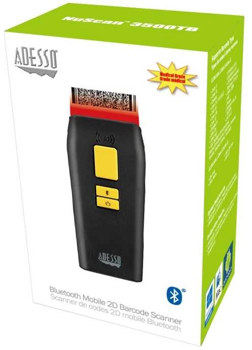 Skaitytuvas brūkšninis kodas Adesso Wireless 2D Nuscan 3500TB (NUSCAN 3500TB)