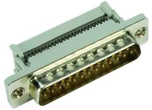 Harting 09 66 228 6700, D-Sub 37 kontaktų M, pilkas, metalinis, kištukas, stiklo pluoštas, plienas, termoplastinis poliesteris (PBT), varis, 1000 V