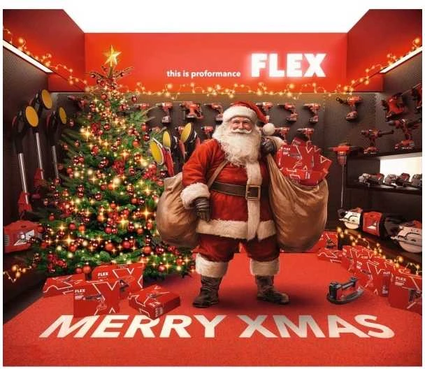 FLEX įrankių kalėdinis pristatymas