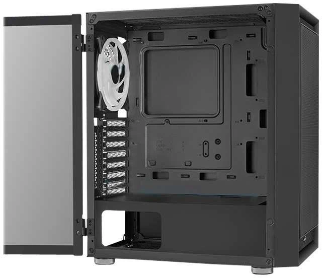Aerocool Graphite v1 Midi-Tower - juodos spalvos